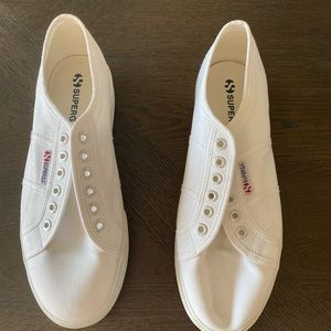 wedge sneakers by Superga